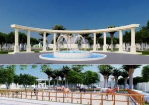 1 MAC consulting co. Landscape design Afforest  Conceptual design 3D Exterior perspective 1 1