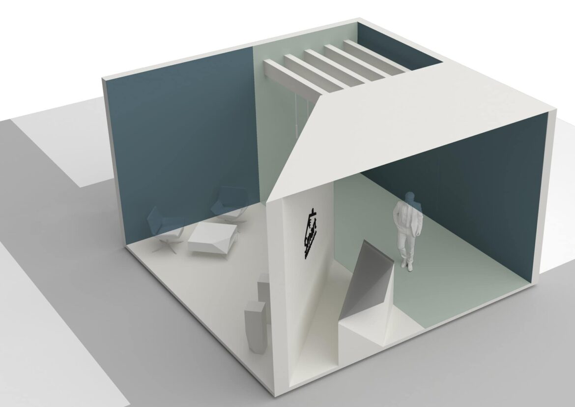5 Booth and lightweight constructions Design - Smart Homes Booth - Saudi Build 2023 - KSA - 3D Conceptual design (3)