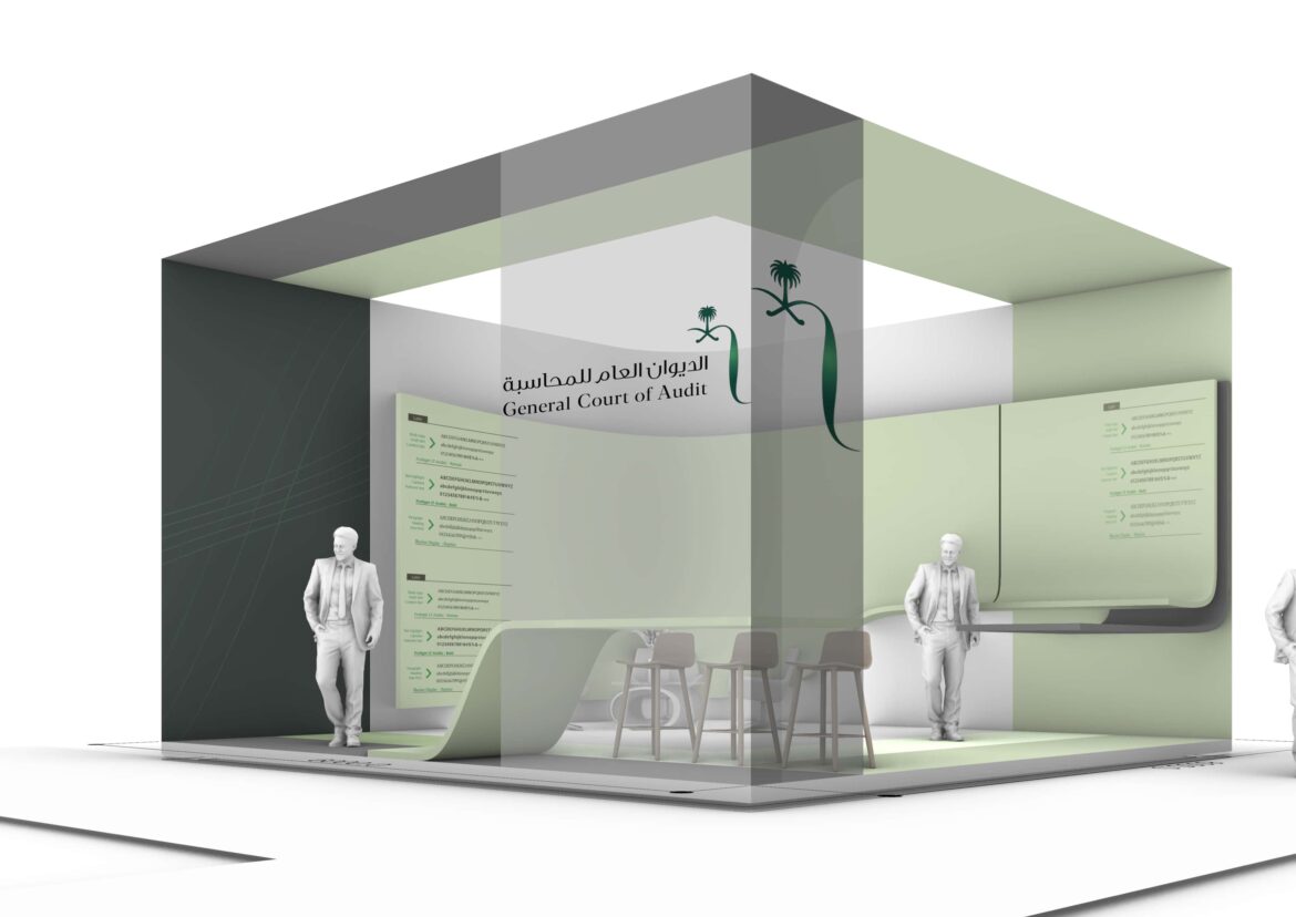 MAC consulting co. - Booth and lightweight constructions Design - GCA Booth - 3D Conceptual design (1)