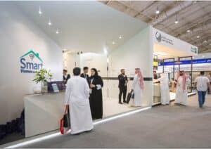 MAC consulting co. Booth and lightweight constructions Design Smart Homes Booth Saudi Build 2023 KSA Live Photo 1