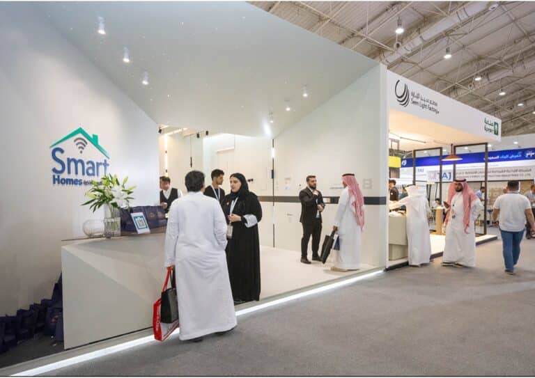 MAC consulting co. Booth and lightweight constructions Design Smart Homes Booth Saudi Build 2023 KSA Live Photo 1