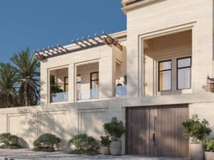 22 MA consulting co. Architecture design Al Nassar Villas  Conceptual design 3D Exterior perspective 5