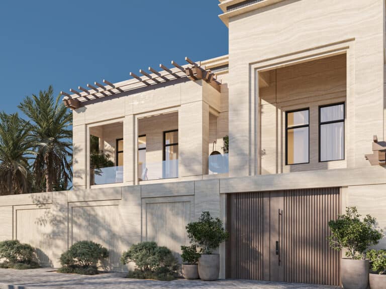 22 MA consulting co. Architecture design Al Nassar Villas  Conceptual design 3D Exterior perspective 5