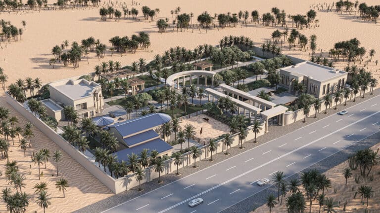 Afforest  Conceptual design 3D Exterior perspective 1