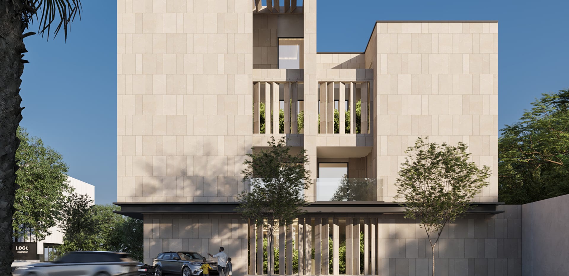 Vertical Courtyard Villas